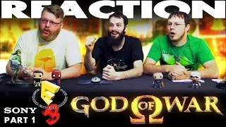 God of War Trailer REACTION!! Sony E3 2016 Conference 1/12