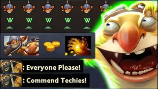 How I earn +180mmr with Midas Techies?🔥