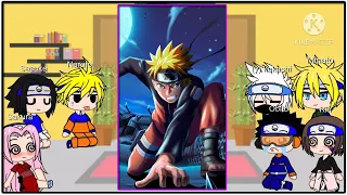 👒 Team 7 + Team Minato react to Naruto, Tiktoks ... || 🎒 Naruto react compilation 🎒