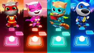 Heroes Tom - Angela - Hank - Ben   | Tiles Hop EDM Rush!