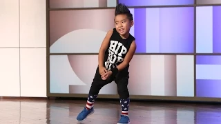 Astounding Kid Dancer Aidan Xiong