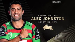 Alex Johnston | Ken Irvine Medal Winner | Dally M Awards | 2021