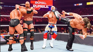 I Put 30 Rumble Winners Into One Royal Rumble In WWE 2K24!