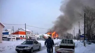 Пожар в Нижней Пойме