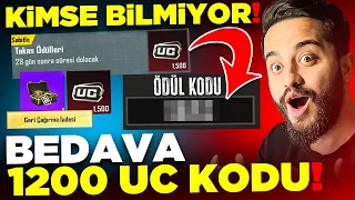 OHA! OYUN HERKESE BEDAVA 1200 UC VERİYOR! (UC ALMADAN) PUBG Mobile