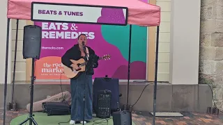 A lovely song in the lovely The Rocks, Sydney