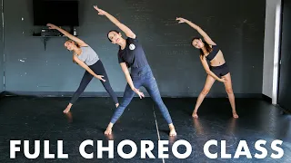 Contemporary Dance Class | Warm Up & Routine