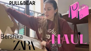 HAUL: ZARA, BERSHKA, PULL & BEAR, H&M, VANS y PRIMARK!