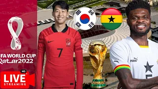 South Korea 2 vs 3 Ghana | World Cup Live Watch along