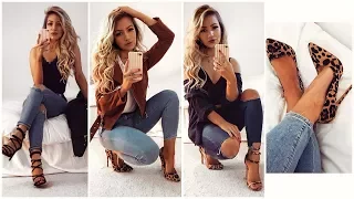 JEANS AND HEELS LOOKBOOK / OUTFIT IDEAS 2018
