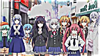 ketika para spirit ingin ngecium Shido😵 | Jedag jedug anime | Date a live