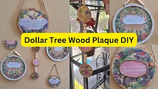 Crafting The Perfect Mother's Day Gift With Dollar Tree Wood Plaques! | Quick and Easy Gift For Mom