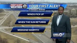 First Alert: Next 2 days to be cooler, windy