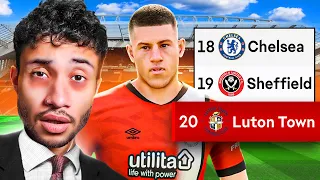 I Played FC 24 Until Luton Won the Premier League..