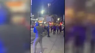 Officer injured, 4 teens cited after crowd swarms Center City