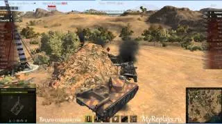 WOT: Эль-Халлуф - FCM 50(t) - 4 фрага -