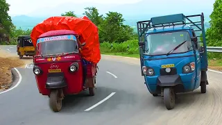 ALFA And ATUL Cargo Auto's Are Carrying Load | Cargo Auto Rickshaw | Auto Videos