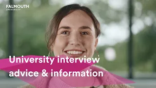 University interview advice and information