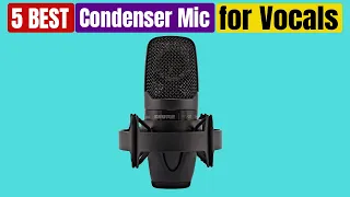 Best Condenser Mic for Vocals of 2024 [Updated]