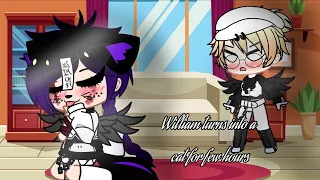 William turns into a cat for a few hours||Gacha Club||FNAF||My A.U