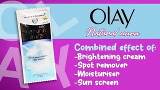 OLAY NATURAL WHITE DAY CREAM REVIEW! |JHEZEL G