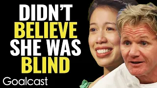 Christine Ha Blind Cook Competes for MasterChef And Shocks Gordon Ramsay | Goalcast