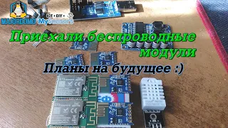 Пришли беспроводные модули nrf52832 и jdy-40