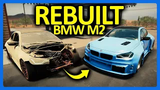 Junkyard Rebuild a Widebody BMW M2 in Car Mechanic Simulator