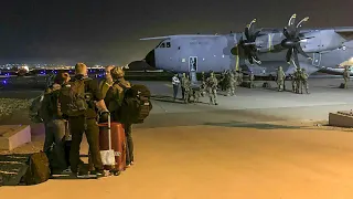Bundeswehr bringt erste Menschen aus Kabul in Sicherheit | AFP