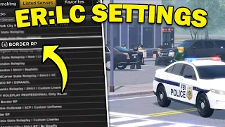 All the ERLC settings for Private Servers! | Liberty County (Roblox)