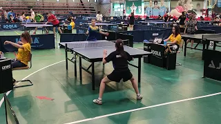 table tennis Romania, Madar Maya (Romania) Vs Krivosheia Polina (Ukraine)