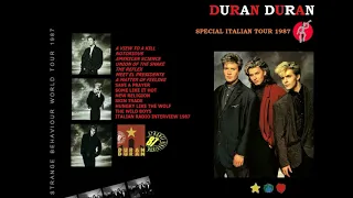 Duran Duran - Special Italian Tour 1987 Radio Stereo 1