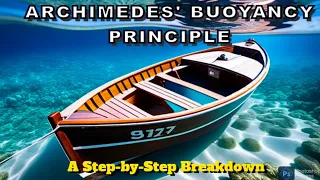 Archimedes' Buoyancy Principle: A Step-by-Step Breakdown | EduVision