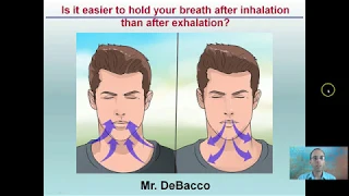 Is it easier to hold your breath after...