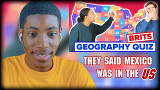 Brits Try To Label A Map Of The US || FOREIGN REACTS