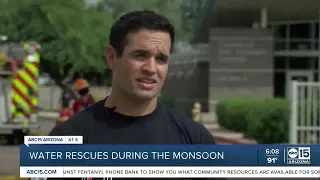 Water rescues increase during monsoon season