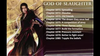 Chapters 1071-1080 God Of Slaughter Audiobook