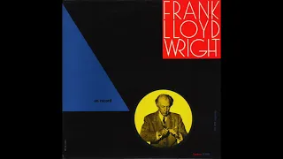 FRANK LLOYD WRIGHT ON RECORD LP