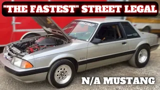 9 Second ALL MOTOR Small Block Ford Foxbody Mustang - Tecmotion Coupe