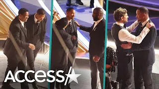 Denzel Washington, Bradley Cooper Comfort Will Smith After Oscars Slap