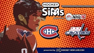 Canadiens vs Capitals (NHL 16 Hockey Sims)