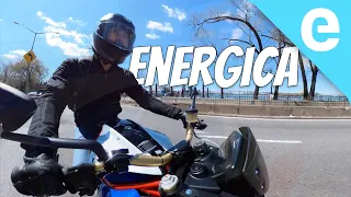 First ride: Energica electric motorcycles in NYC