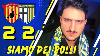 SFOGO! SIAMO DEI POLLI CLAMOROSI, MA IL RIGORE AL 93' ERA DA DARE! BENEVENTO - PARMA 2-2