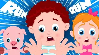 Run Schoolies Run | Kindergarten Nursery Rhymes For Children | Schoolies Cartoon Videos