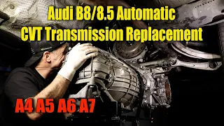 2009-2013 Audi A4 B8 Continuously Variable Transmission (CVT) Removal ***Tutorial***