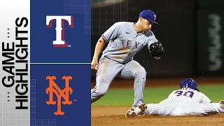 Rangers vs. Mets Game Highlights (8/28/23) | MLB Highlights