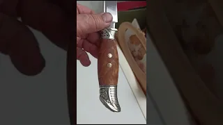 Видео от клиента ,Нож с клинком от Горшкова Андрея из стали BOHLER N690