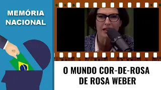 O MUNDO COR DE ROSA DE ROSA WEBER