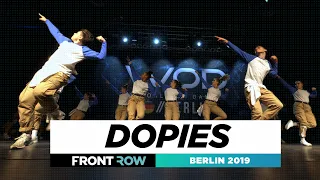 Dopies | FRONTROW | Team Division | World of Dance Berlin 2019 | #WODBER19