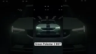 Green Polestar 2 BST edition 230 #automobile #volvo #car #polestar2 #electricvehicle #polestar